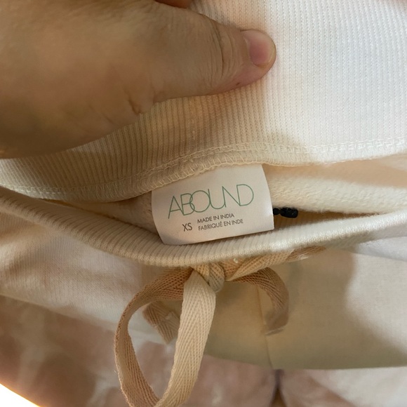 ⚫️Abound Multi Tie Dye Fleece Drawstring Sweatpants Jogger’s. Size- XS - Picture 7 of 9